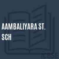 Aambaliyara St. Sch Middle School Logo