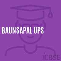 Baunsapal Ups Middle School Logo