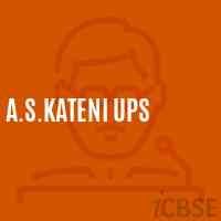 A.S.Kateni Ups Middle School Logo