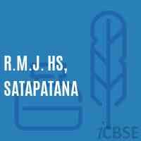 R.M.J. Hs, Satapatana School Logo