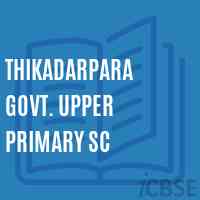 Thikadarpara Govt. Upper Primary Sc Middle School Logo
