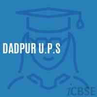 Dadpur U.P.S Upper Primary School Logo