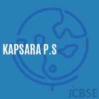 Kapsara P.S Primary School Logo