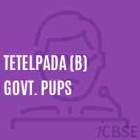 Tetelpada (B) Govt. Pups Middle School Logo