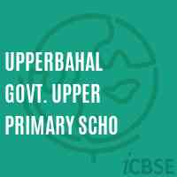 Upperbahal Govt. Upper Primary Scho Middle School Logo