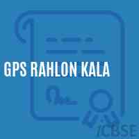 Gps Rahlon Kala Primary School Logo