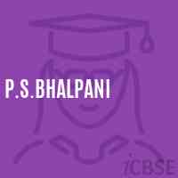 P.S.Bhalpani Primary School Logo