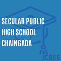 Secular Public High School Chaingada Logo