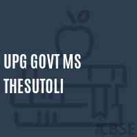 Upg Govt Ms Thesutoli Middle School Logo