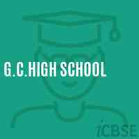 G.C.High School Logo