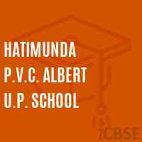 Hatimunda P.V.C. Albert U.P. School Logo