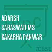 Adarsh Saraswati Ms Kakarha Panwar Middle School Logo