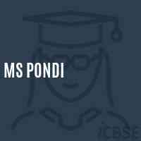 Ms Pondi Middle School Logo