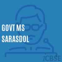 Govt Ms Sarasdol Middle School Logo