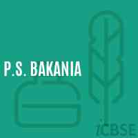 P.S. Bakania Primary School Logo