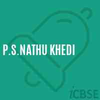 P.S.Nathu Khedi Primary School Logo
