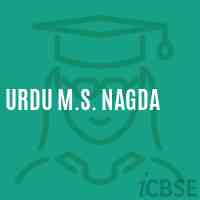 Urdu M.S. Nagda Middle School Logo