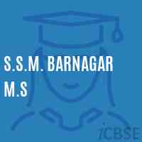 S.S.M. Barnagar M.S Senior Secondary School Logo