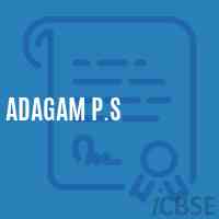 Adagam P.S Primary School Logo