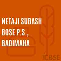 Netaji Subash Bose P.S., Badimaha Primary School Logo