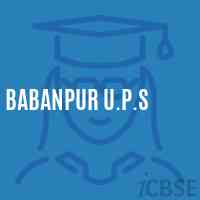 Babanpur U.P.S Middle School Logo
