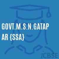Govt.M.S.N.Gatapar {Ssa} Middle School Logo