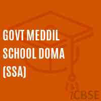 Govt Meddil School Doma (Ssa) Logo