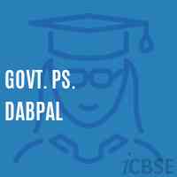 Govt. Ps. Dabpal Primary School Logo