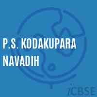 P.S. Kodakupara Navadih Primary School Logo