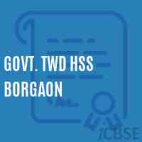 Govt. Twd Hss Borgaon Middle School Logo