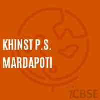 Khinst P.S. Mardapoti Primary School Logo
