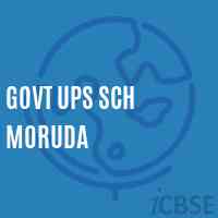Govt Ups Sch Moruda Middle School Logo