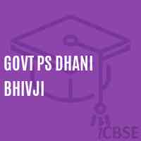 Govt Ps Dhani Bhivji Primary School Logo