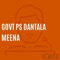 Govt Ps Dantala Meena Primary School Logo