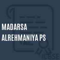 Madarsa Alrehmaniya Ps Primary School Logo
