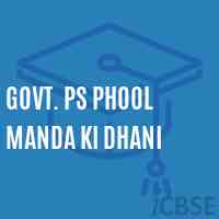Govt. Ps Phool Manda Ki Dhani Primary School Logo