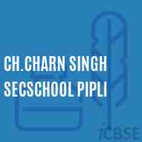 Ch.Charn Singh Secschool Pipli Logo