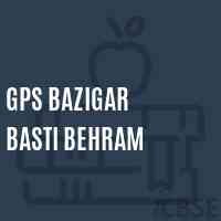 Gps Bazigar Basti Behram Primary School Logo