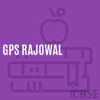 Gps Rajowal Primary School Logo