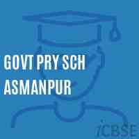 Govt Pry Sch Asmanpur Primary School Logo