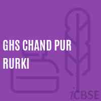 Ghs Chand Pur Rurki Secondary School Logo