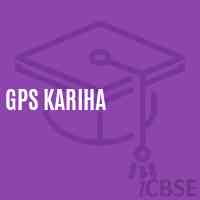Gps Kariha Primary School Logo