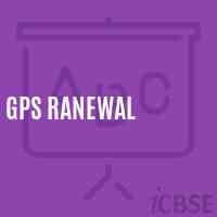 Gps Ranewal Primary School Logo