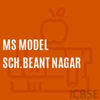 Ms Model Sch.Beant Nagar Secondary School Logo