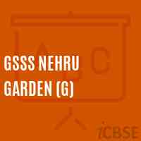Gsss Nehru Garden (G) High School Logo
