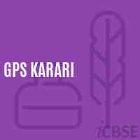 Gps Karari Primary School Logo