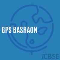 Gps Basraon Primary School Logo