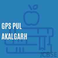 Gps Pul Akalgarh Primary School Logo