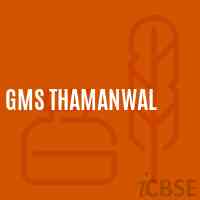Gms Thamanwal Middle School Logo