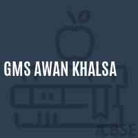 Gms Awan Khalsa Middle School Logo